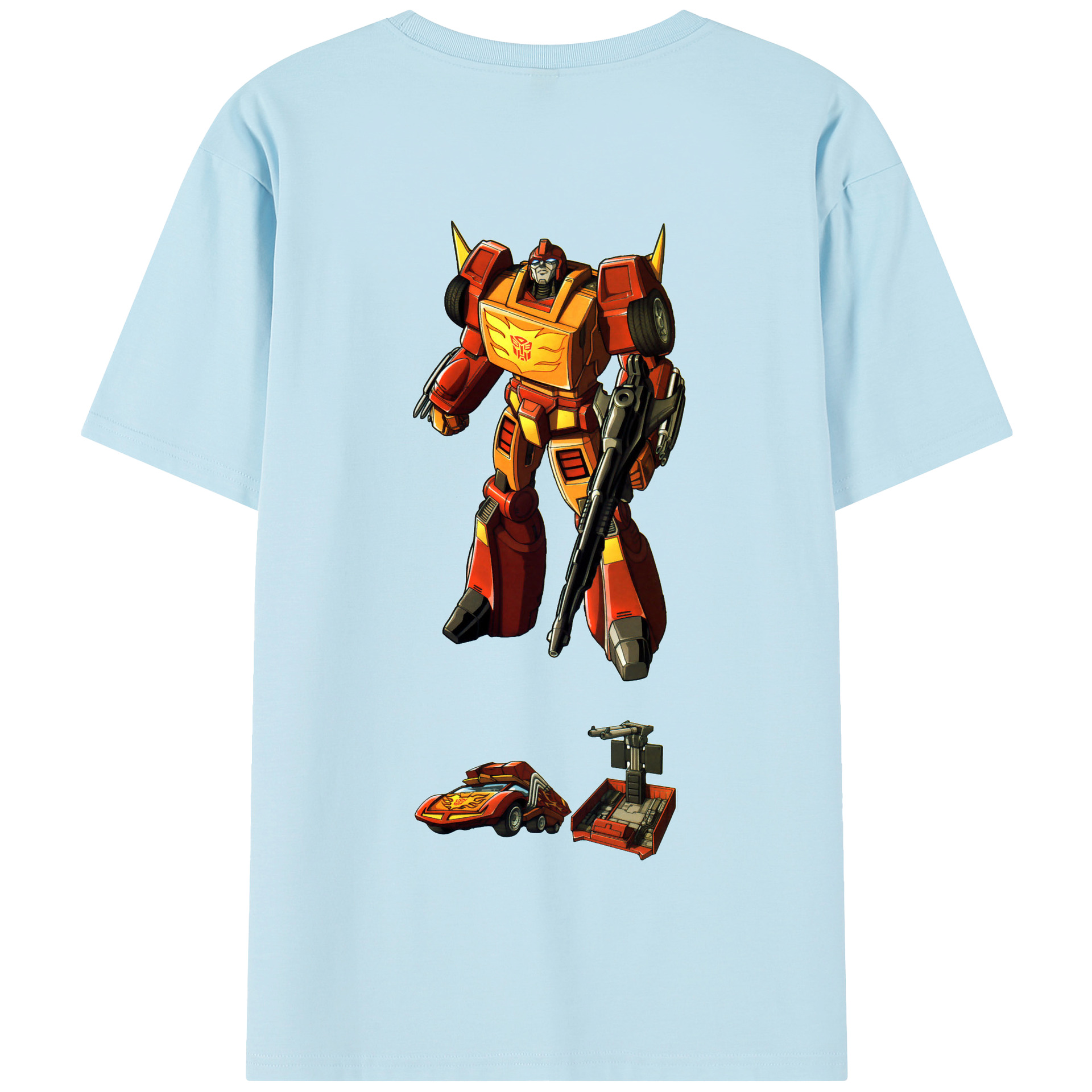 （画像用）  綿100％半袖Tシャツ（背面プリント）